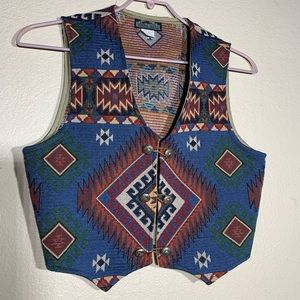 Vintage southwestern vest